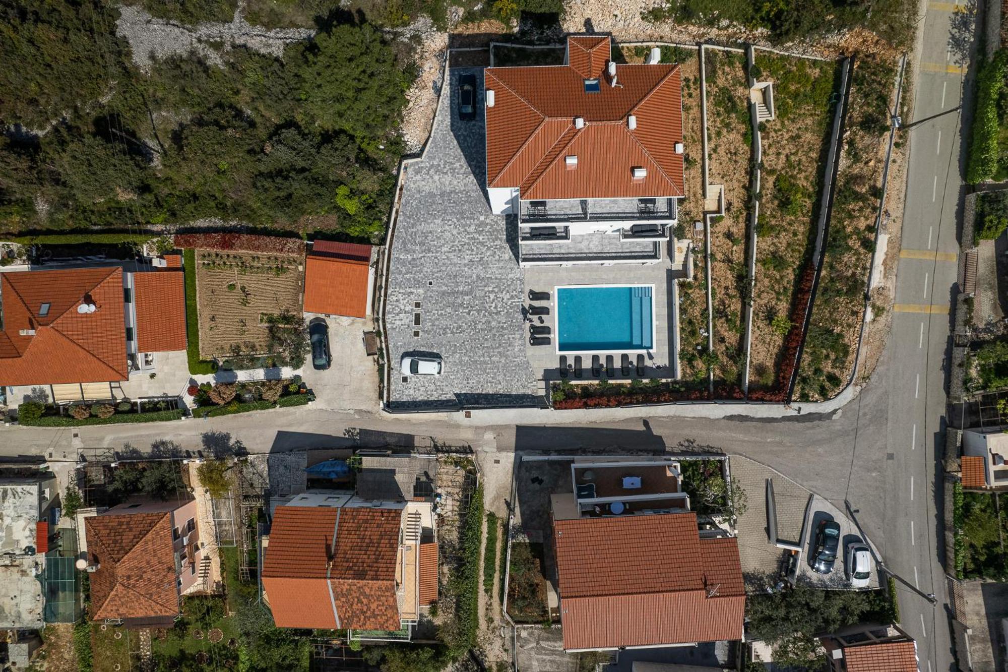 Villa Barbara & Zoran With Free Parking And Heated Swimming Pool Seget Vranjica Kültér fotó