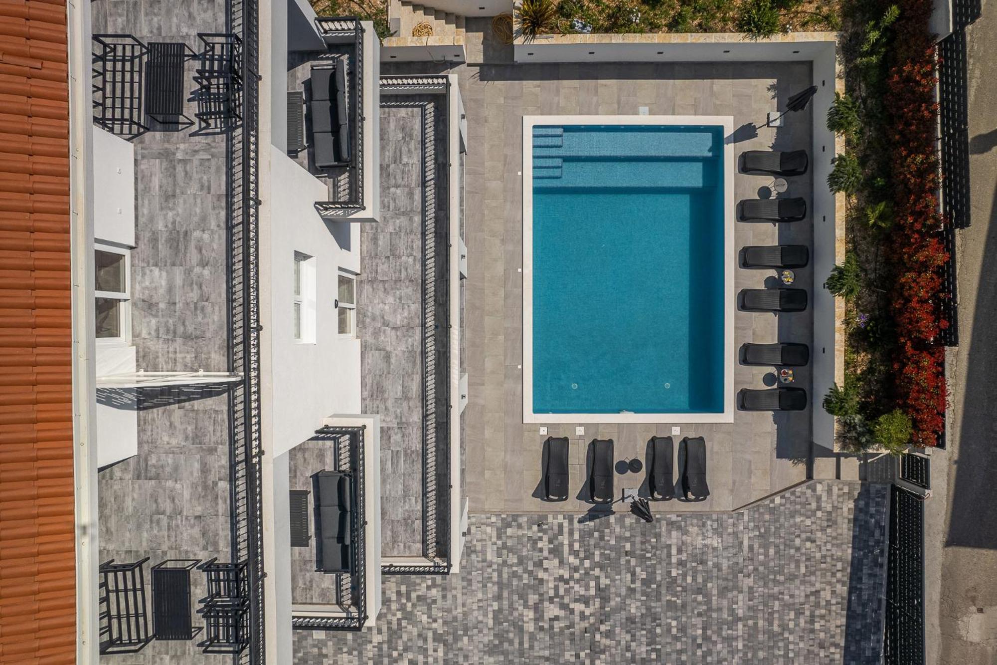 Villa Barbara & Zoran With Free Parking And Heated Swimming Pool Seget Vranjica Kültér fotó